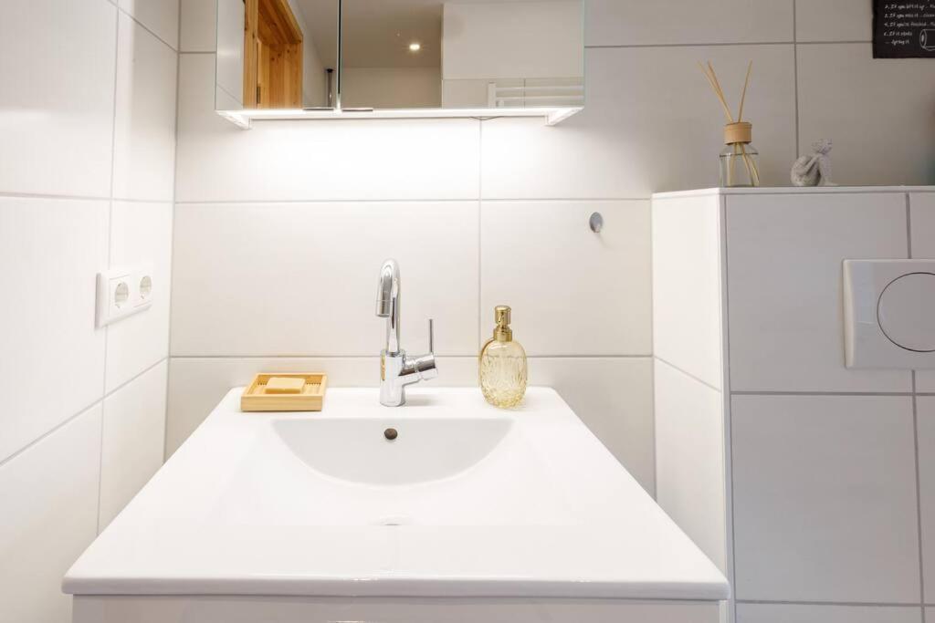 Villa Exklusives Tiny House In Elbnaehe Buxtehude Exterior foto